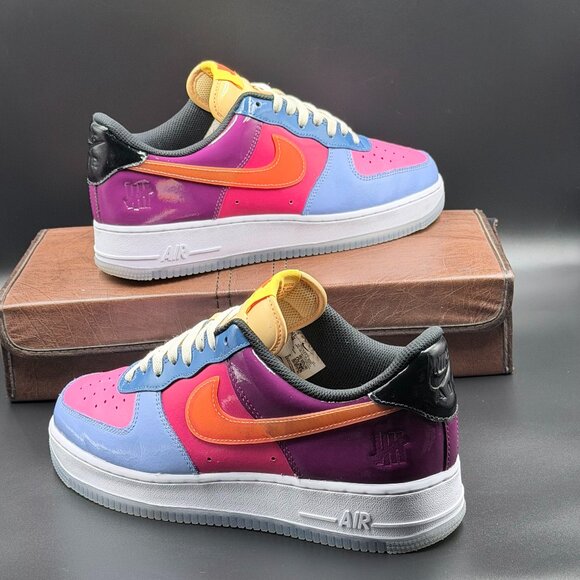 Nike Undefeated x Nike Air Force 1 Low 'Total Orange' - Picture 1 of 9